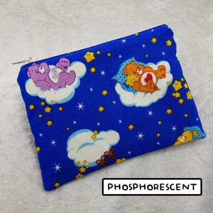 Pochette doublée Bisounours phosphorescents